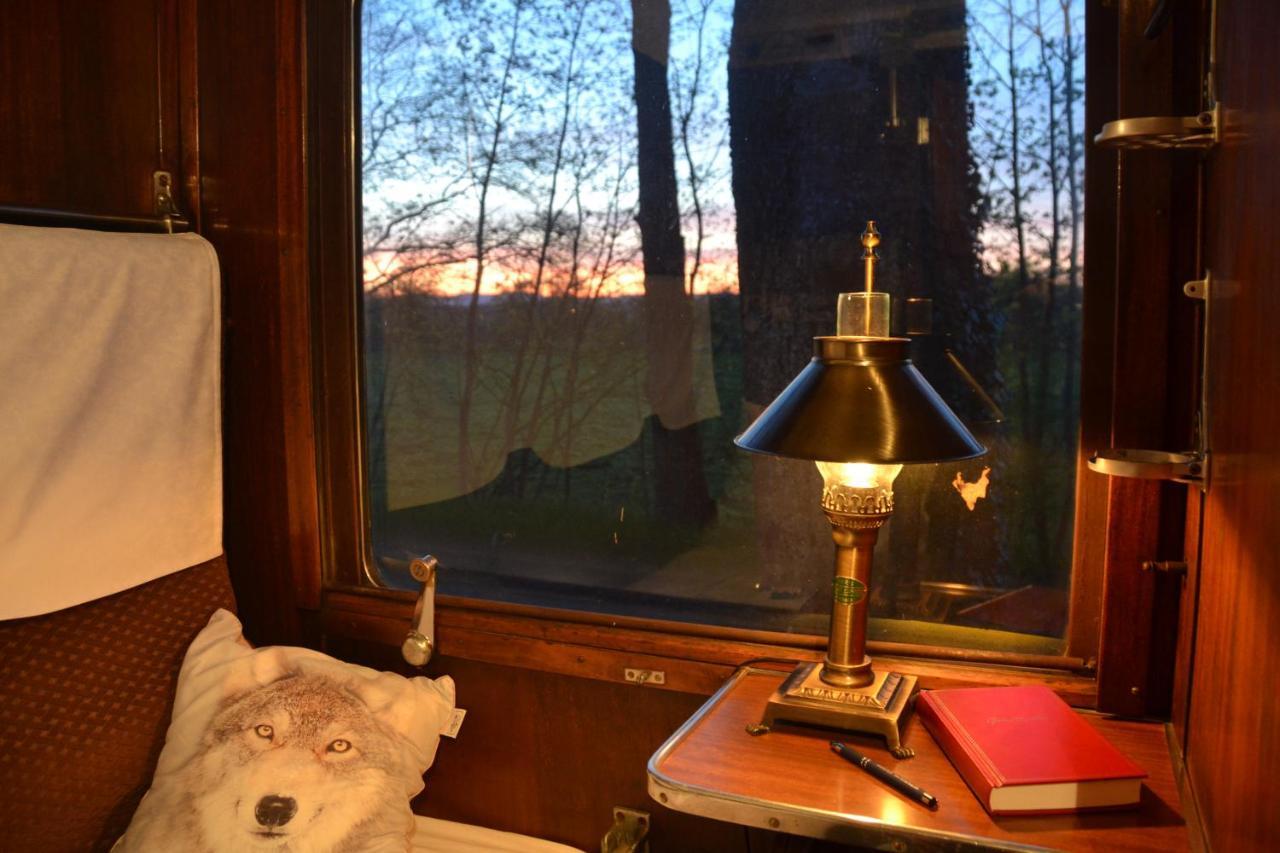 ホテルLe Train Des Reves Dracy-Saint-Loup エクステリア 写真